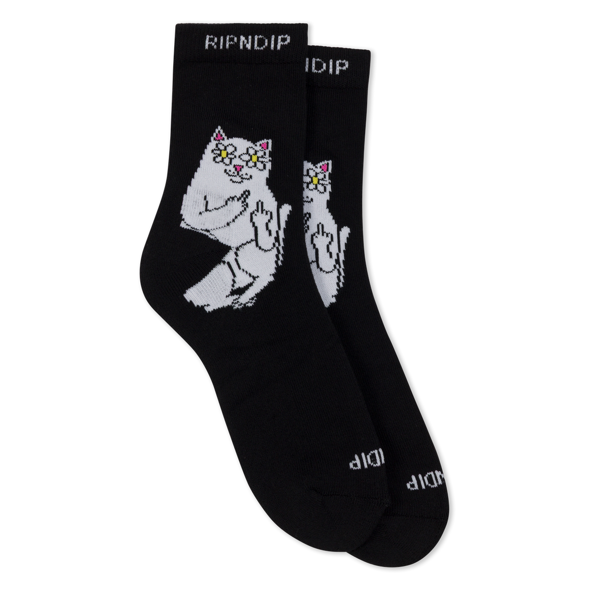 Lord Blossom Mid Socks (Black)