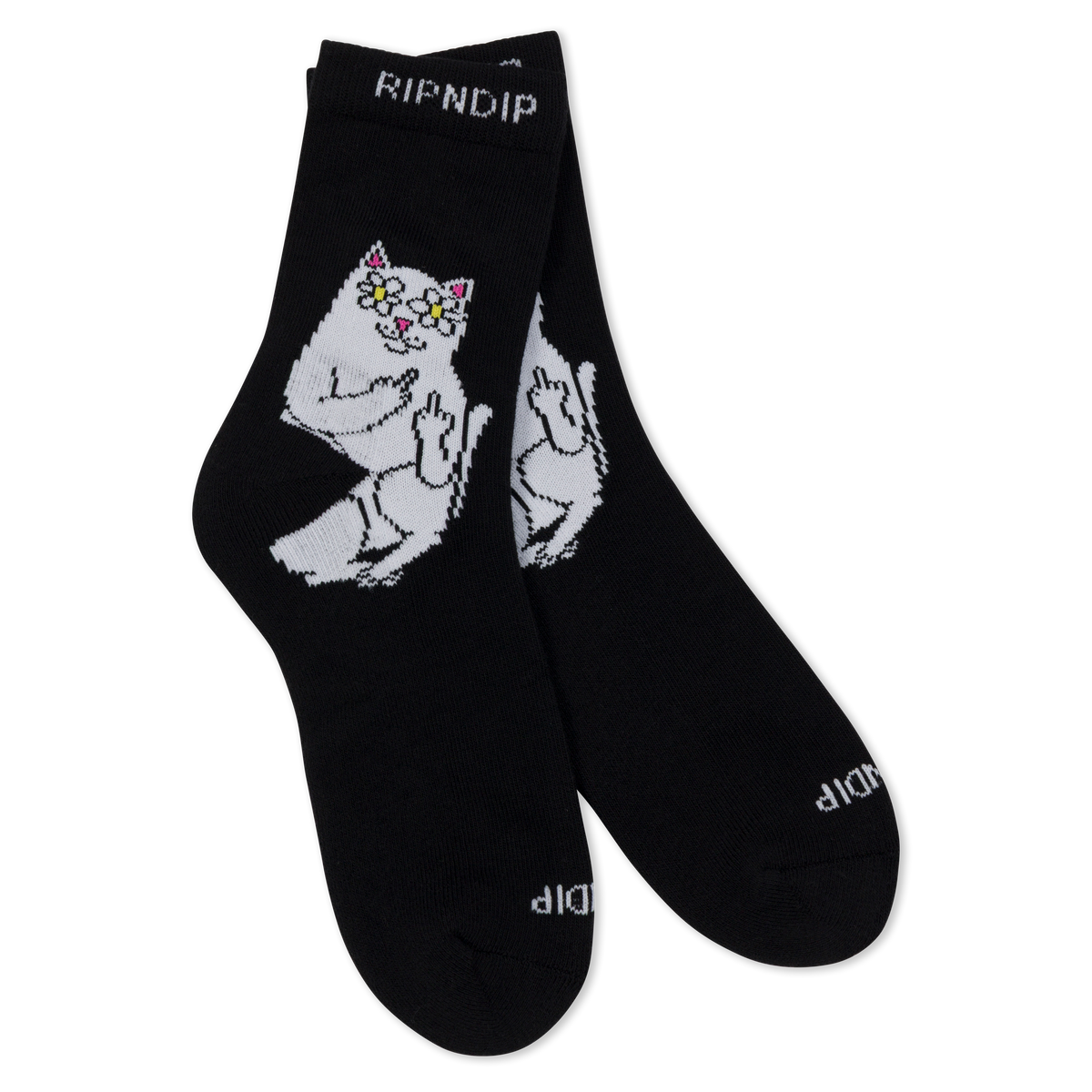 Lord Blossom Mid Socks (Black)