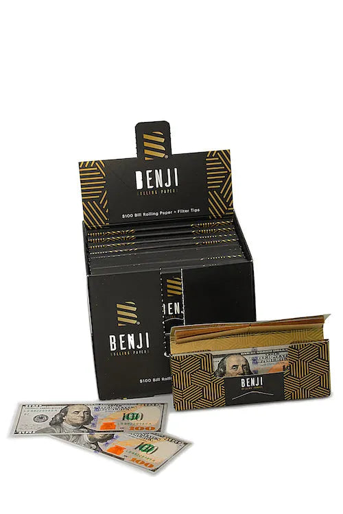 Enjoy the Ultimate Smoking Luxury with Benji Rolling Paper Booklets and Roll in Style!