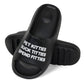 Pet Kitties Cloud Slides (Black)