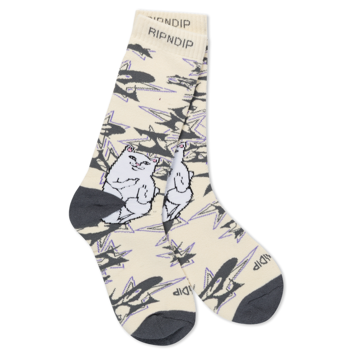 Lord Nermal Wire Socks (Bone)