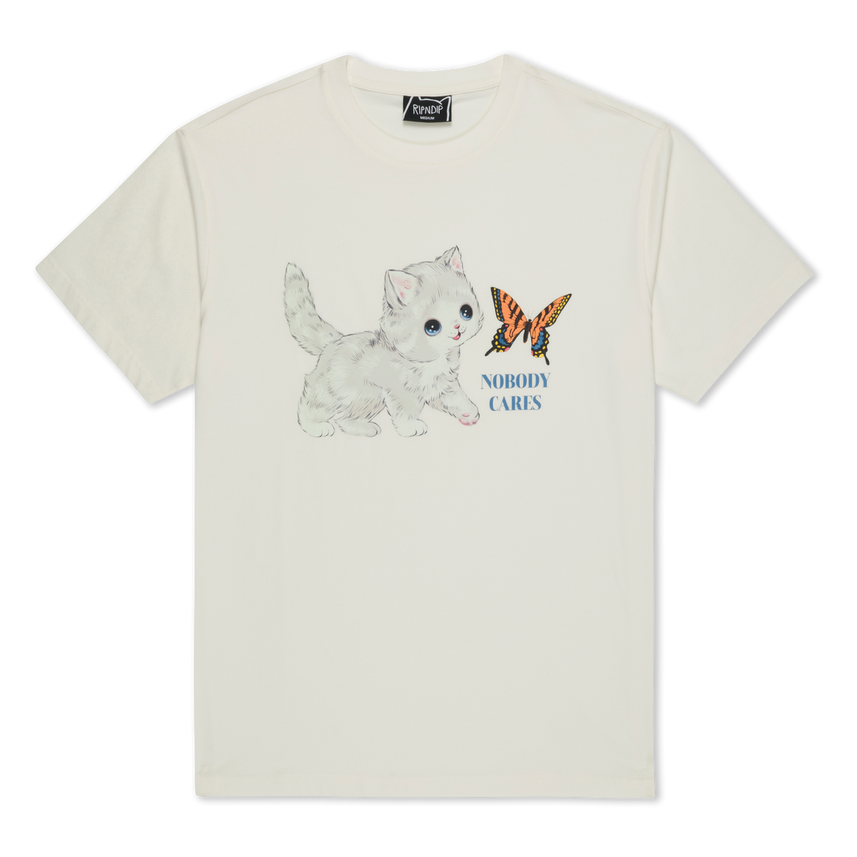 Nobody Cares Tee (Bone)