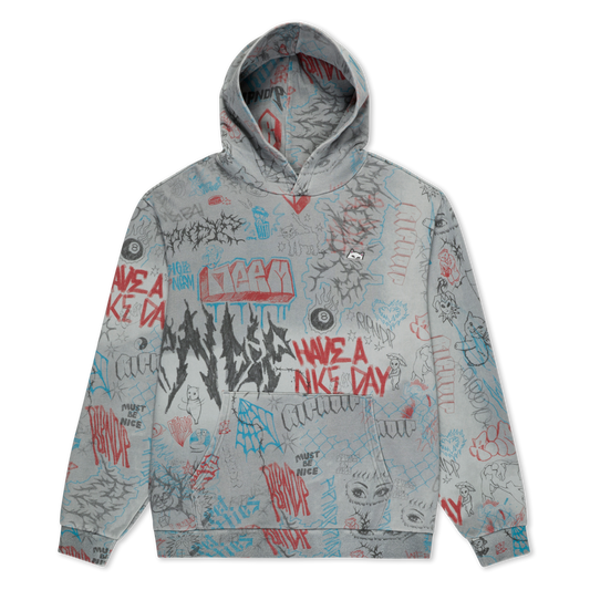Marker Hoodie (Sage Grey Vintage Wash)