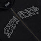 Pretty Flacko Zip Hoodie (Black Vintage Wash)