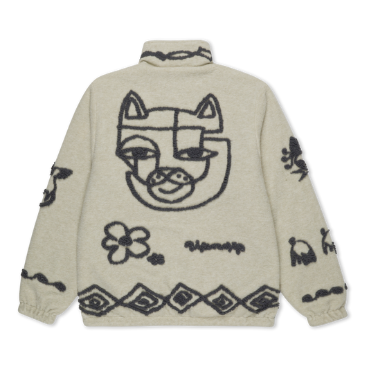 Blonded Reversible Jacket (Sand / Charcoal)