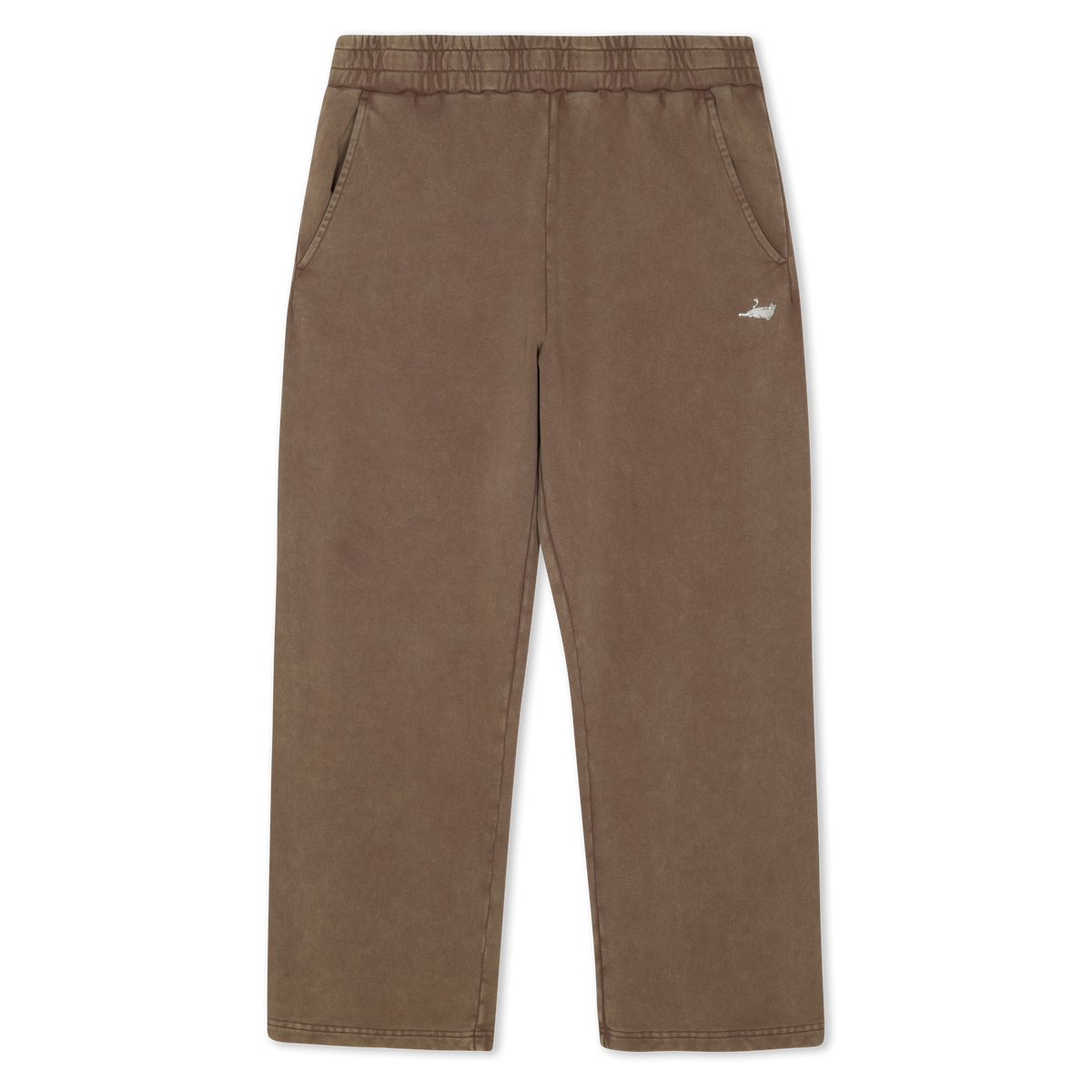 Castanza Straight Leg Sweatpants (Brown Vintage Wash)