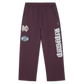 No Days Off Straight Leg Sweatpants (Plum)