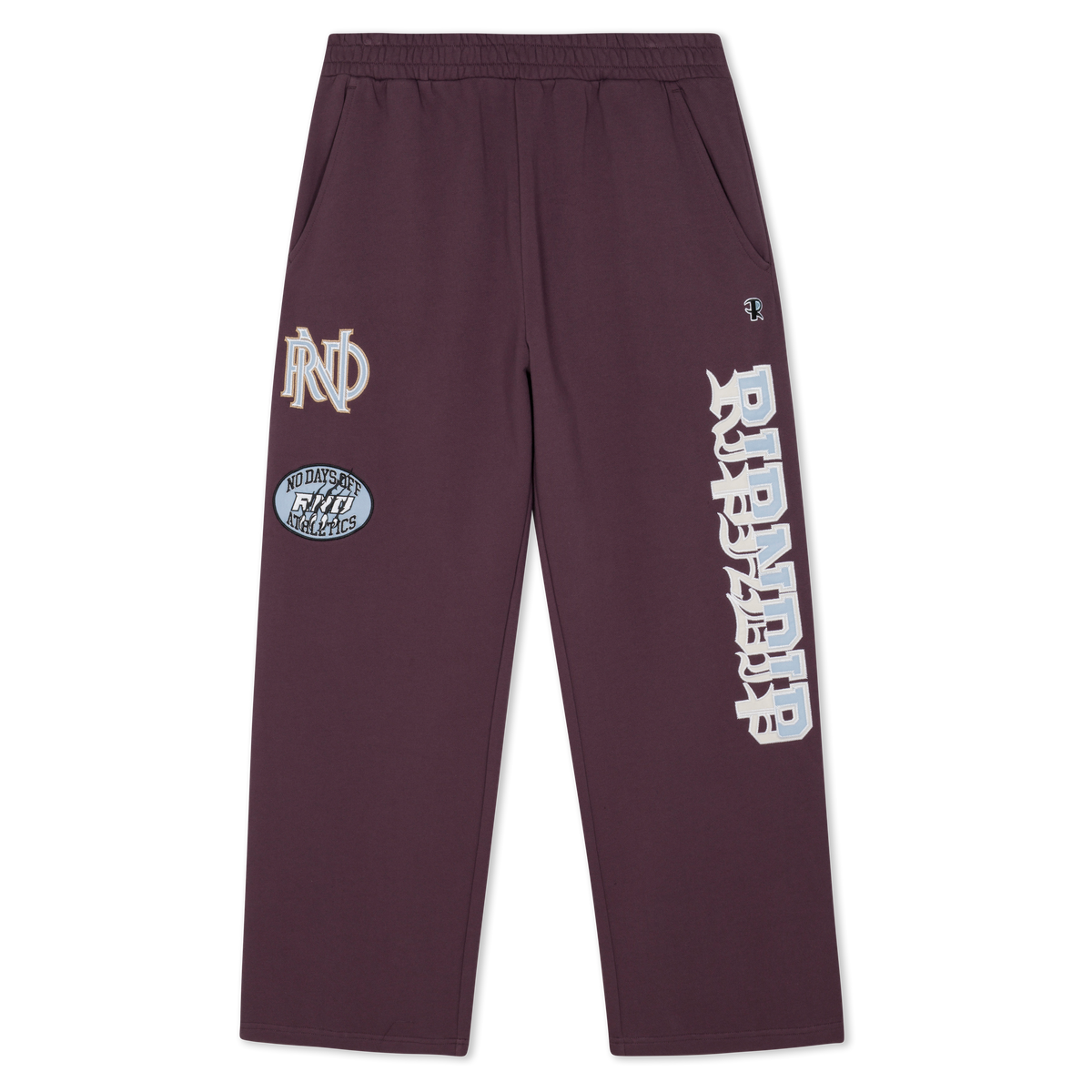 No Days Off Straight Leg Sweatpants (Plum)
