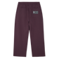 No Days Off Straight Leg Sweatpants (Plum)