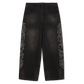 Pretty Flacko Extra Wide Leg Pants (Black Vintage Wash Denim)
