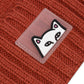 Peeking Beanie (Burnt Orange)