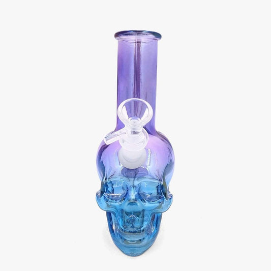 Iridescent Skull Water Bong