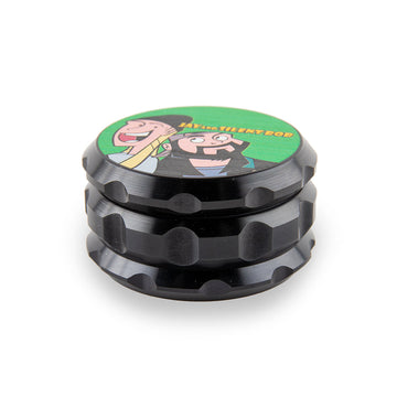 Famous Brandz Grinder - Jay & Silent Bob - 63mm - Black
