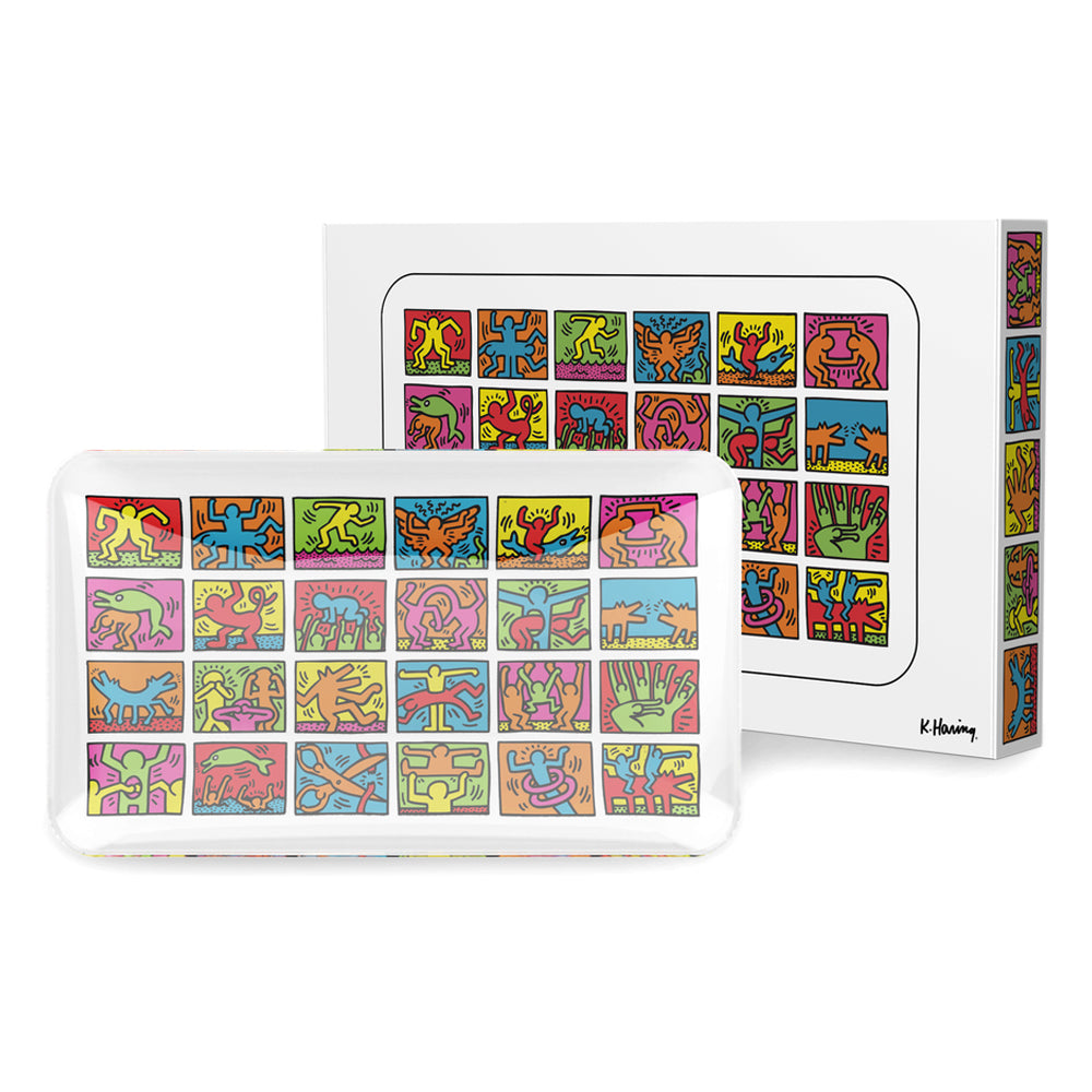 K. Haring Glass - Rolling Tray