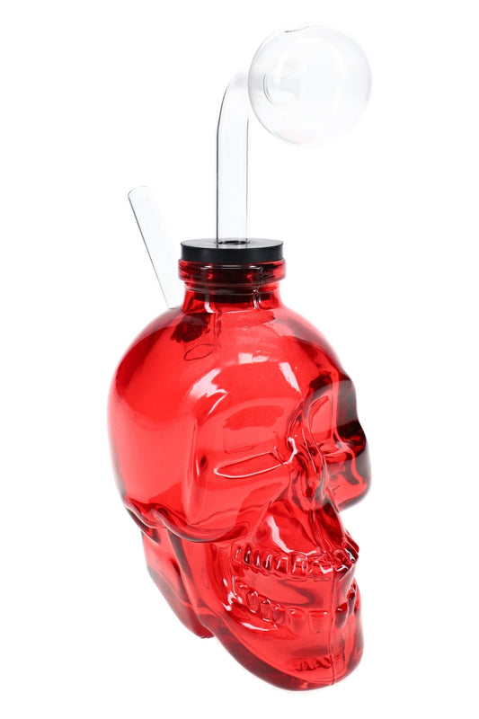 Thick Glass Skull Oil Burner Rig “Bone Chiller” – Assorted Colors – US-Made