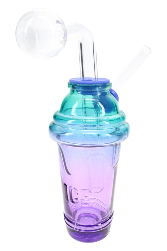 Colored Glass Ice Cream Cup Oil Burner “Sundae Sipper” – Assorted Colors – US-Made