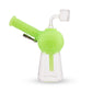 Ooze Blaster Silicone Glass Hybrid Water Pipe and Nectar Collector - Green Glow