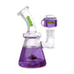 Ooze Glyco Glycerin Chilled Glass Water Pipe - Ultra Purple