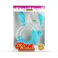 Ooze Ozone Silicone Water Pipe & Nectar Collector - Aqua Teal