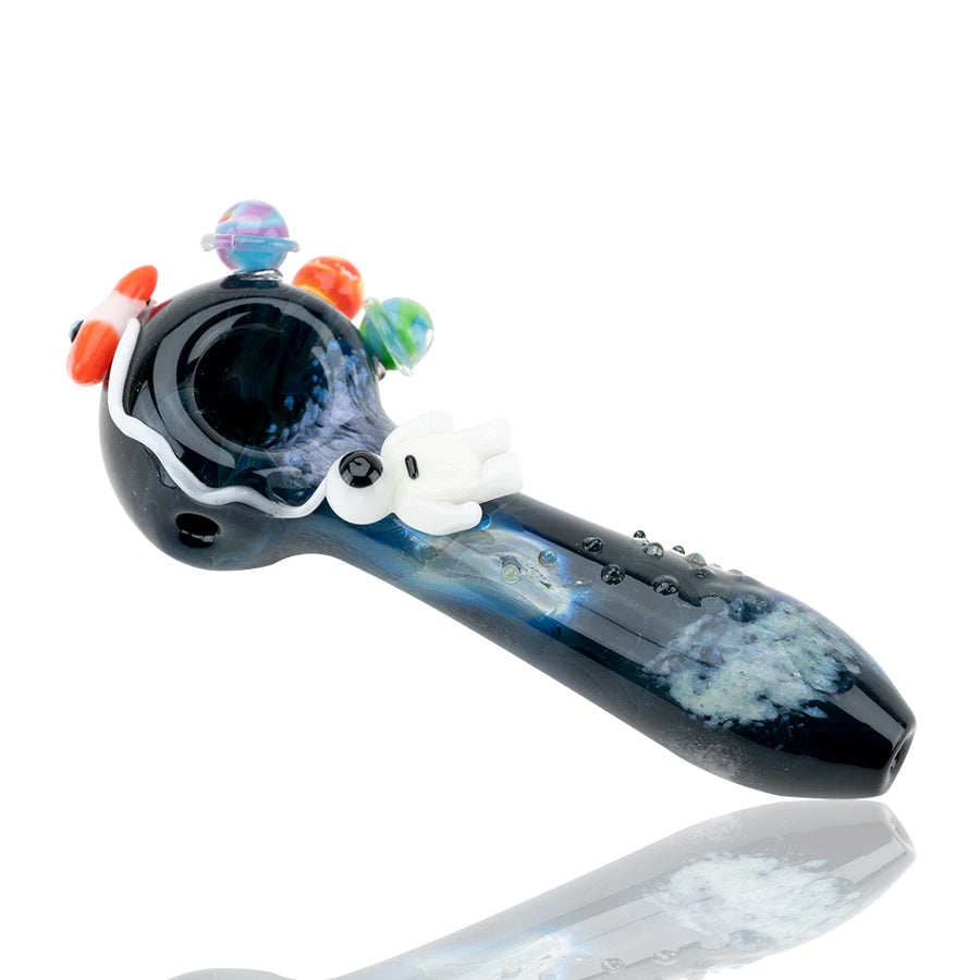 Empire Glassworks “Galactic” Glass Hand Pipe – 4½″ – US-Made