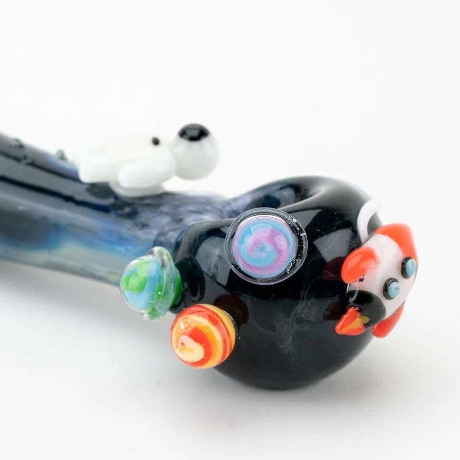 Empire Glassworks “Galactic” Glass Hand Pipe – 4½″ – US-Made