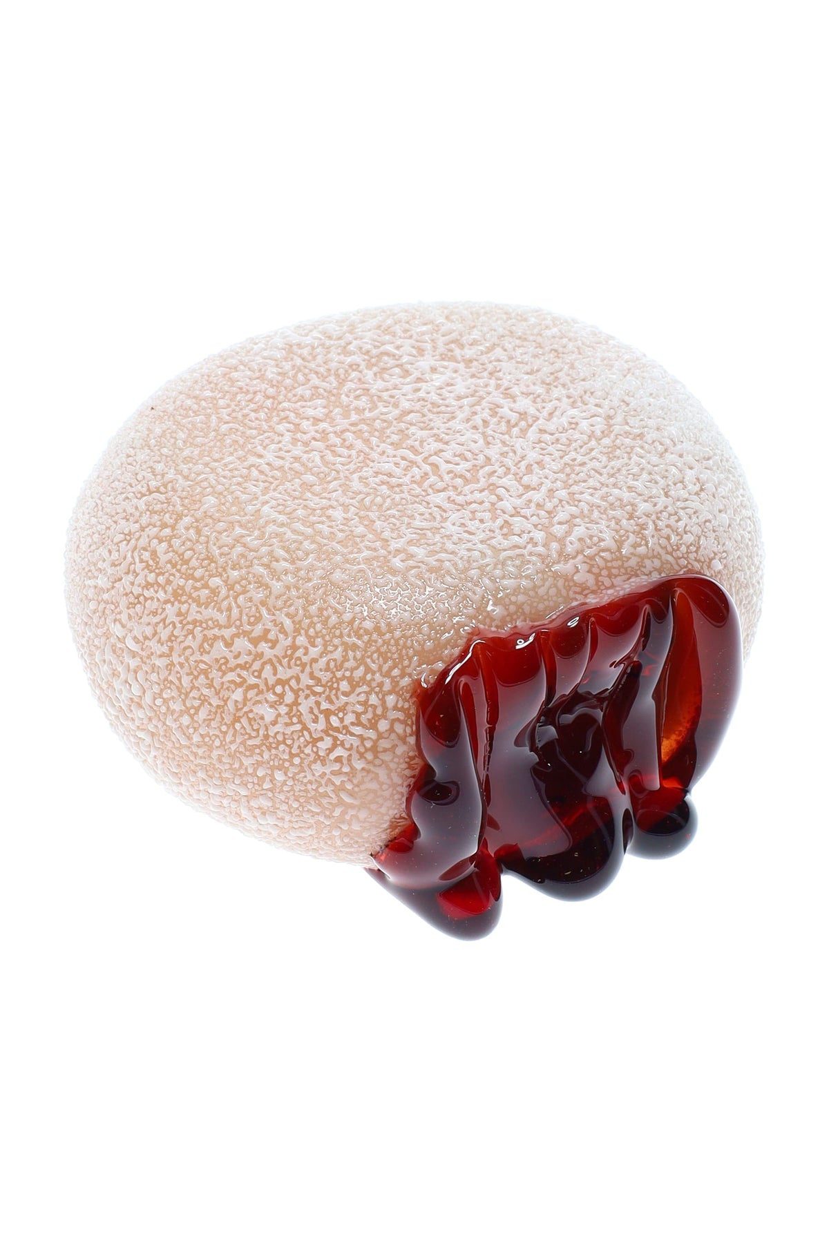 Empire Glassworks Glass Donut Hand Pipe “Jelly Jammer” – US-Made