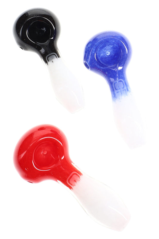GRAV 4″ Frit Glass Spoon Pipe – Assorted Colors