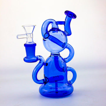 Approx. 6.5" Recycler Style Water Pipe