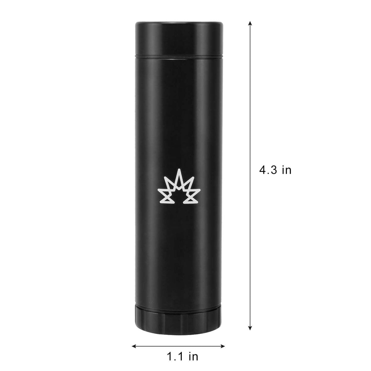 One Hitter Dugout With Mini Grinder Lid