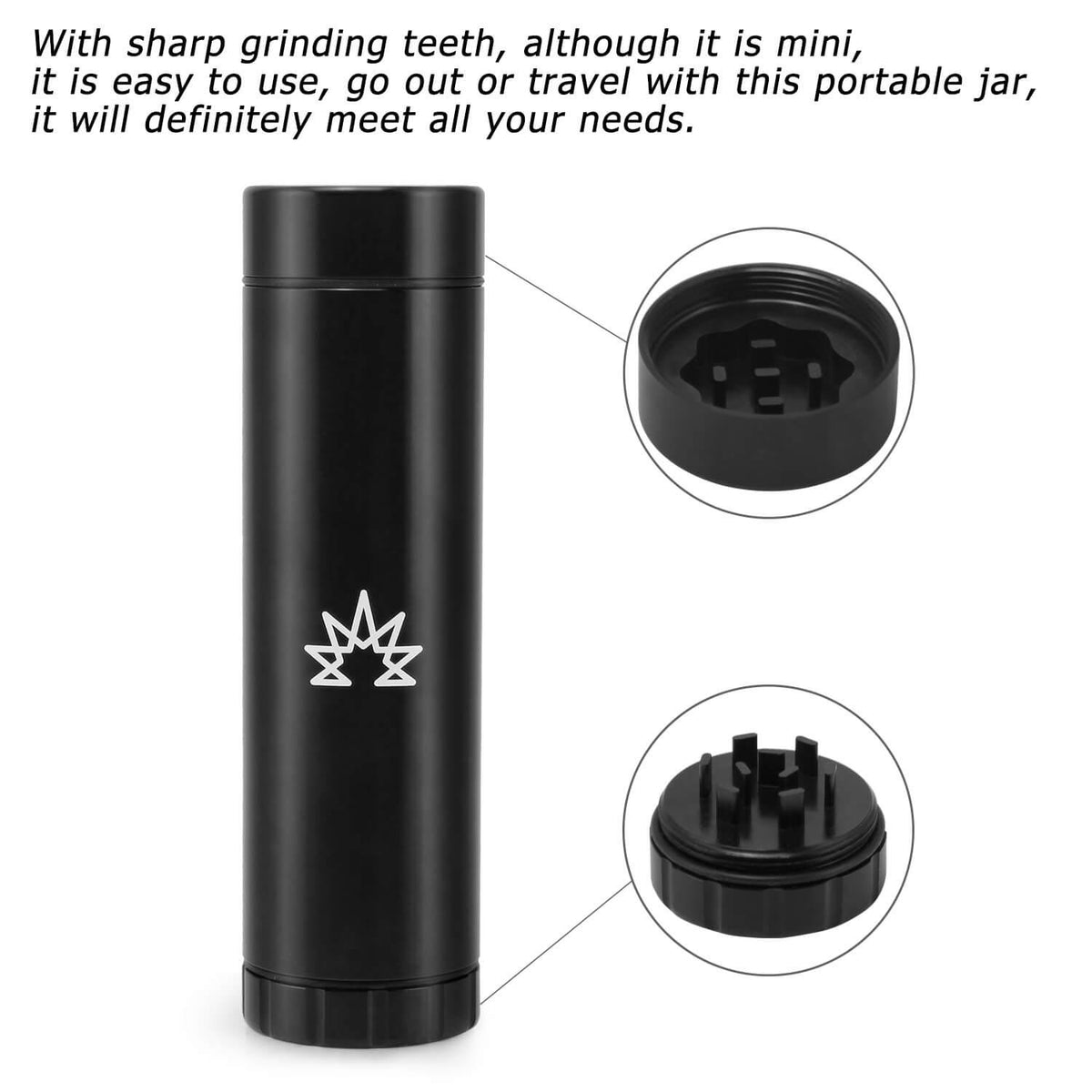 One Hitter Dugout With Mini Grinder Lid