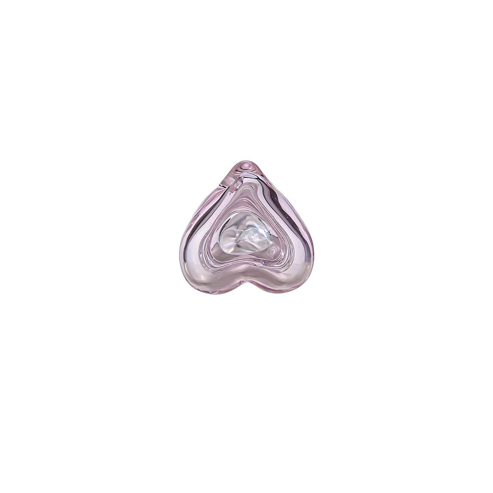 Pink Heart Whisper Spinning Carb Cap For Switch 2 & Fits OD 20MM Banger