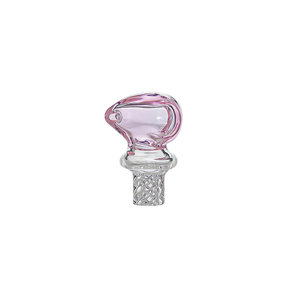 Pink Heart Whisper Spinning Carb Cap For Switch 2 & Fits OD 20MM Banger