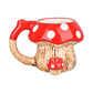Red Mushroom Ceramic Pipe Mug - 6oz
