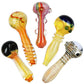 20CT BUNDLE - Elemental Assortment Glass Spoon Pipes - 4" - 5.25"