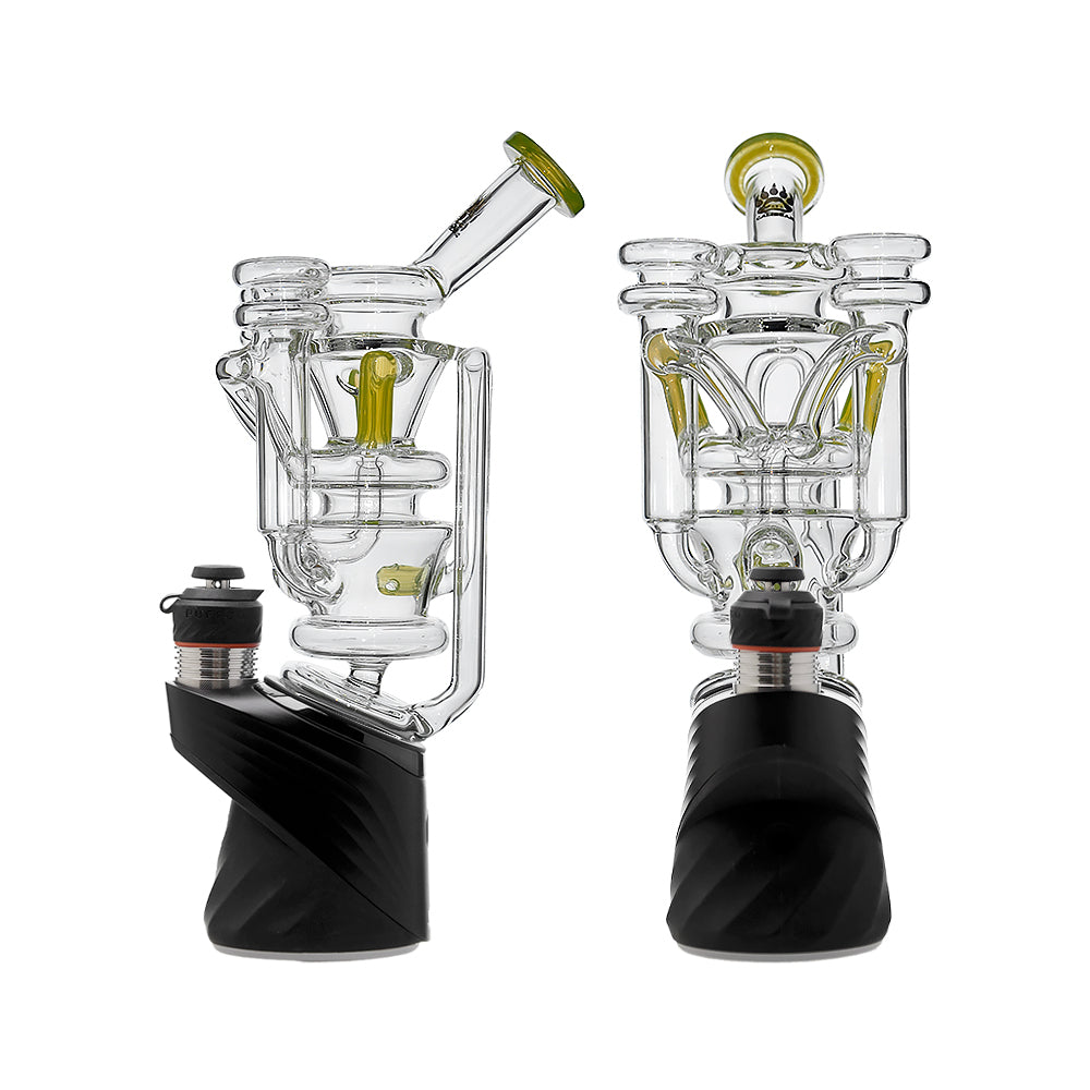 Cyclone Flow Recycler Glass Attachment For OG Peak and Peak Pro