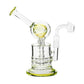Pure Glass - 8" - Escape Bubbler - Green (WPPU-20003-GN)