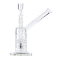 Pure Glass - 8" - Mini Torus Sidecar - Straight - Male - Clear (WPPU-05957)