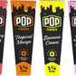Pop Cones 1 ¼ Size 6pk Pre-Rolled Cones with Flavor Tip - Mixed Bundle 4PK