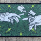 Multiple Shades of Green on the Puff Puff Pass It UV moodmats