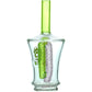 Calibear Encased Recycler Glass Attachment for Puffco Peak OG & Pro | 5.9" Pinhole Perc Replacement Top