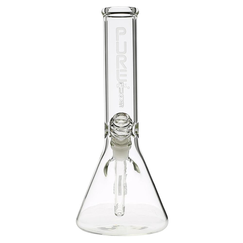 Pure Glass - 12" 50mm x 5mm - Beaker - Clear (WPPU-00059)