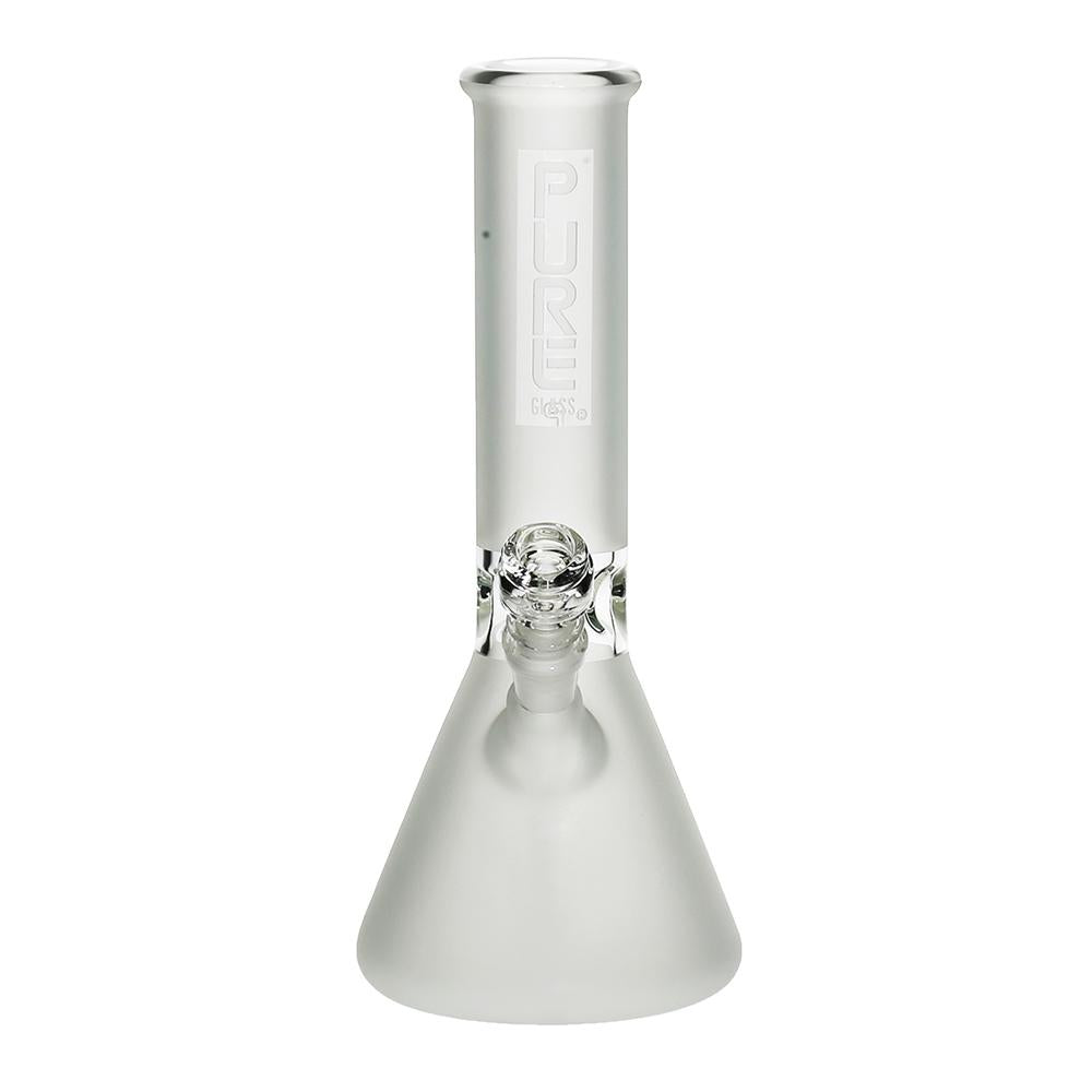 Pure Glass - 12" 50mm x 5mm - Beaker - Frost (WPPU-00061)