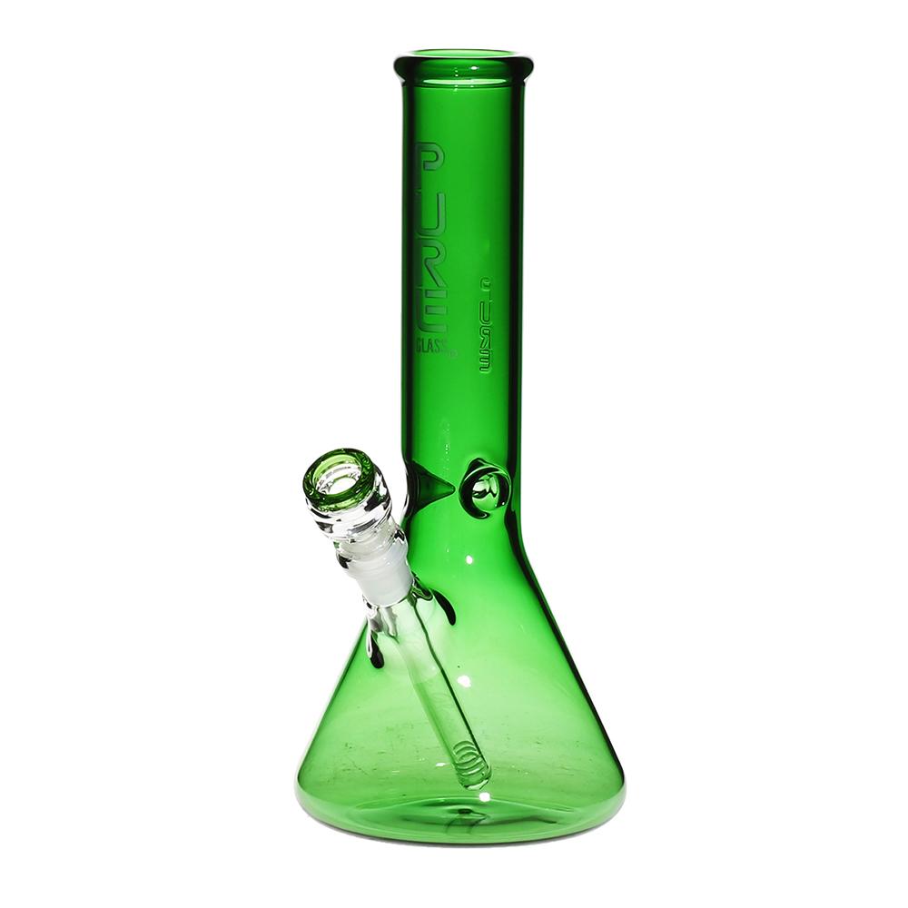 Pure Glass - 12" 50mm x 5mm - Beaker - Green (WPPU-00063)