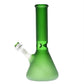 Pure Glass - 12" 50mm x 5mm - Beaker - Green Frost (WPPU-01415)