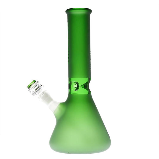 Pure Glass - 12" 50mm x 5mm - Beaker - Green Frost (WPPU-01415)