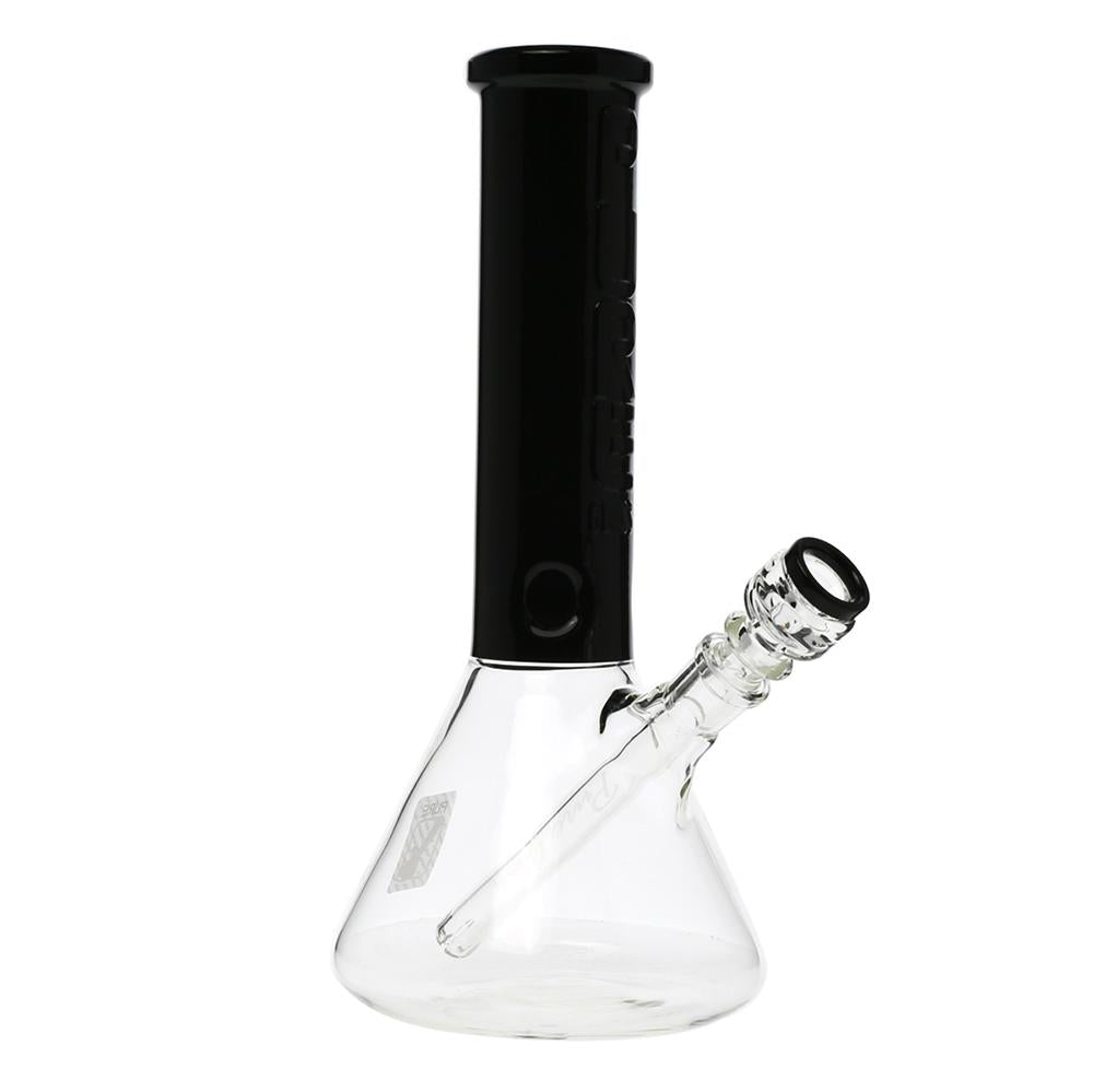 Pure Glass - 12" Insight 3D Beaker - Clear & Black (WPPU-20004-BK)
