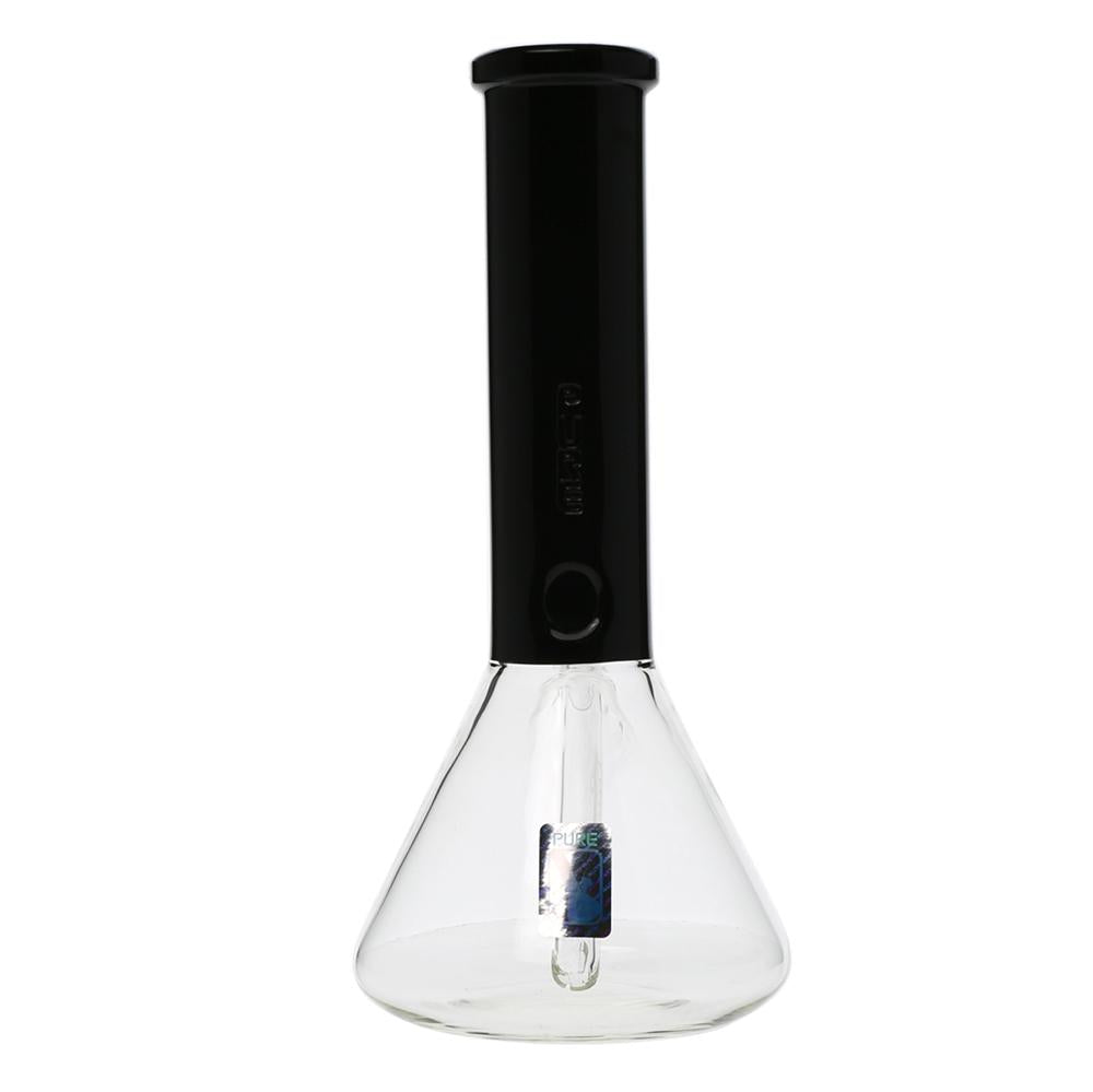 Pure Glass - 12" Insight 3D Beaker - Clear & Black (WPPU-20004-BK)
