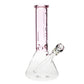 Pure Glass - 12" Insight 3D Beaker - Clear & Pink (WPPU-20004-PK)