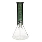 Pure Glass - 12" Insight 3D Beaker - Clear & Smoke Black (WPPU-20004-SB)