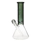Pure Glass - 12" Insight 3D Beaker - Clear & Smoke Black (WPPU-20004-SB)